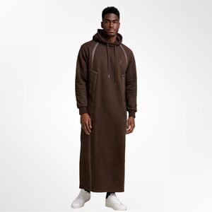 Influence Athleisure Men's Bilal Hoodie Thobe Brown NWT Size M
